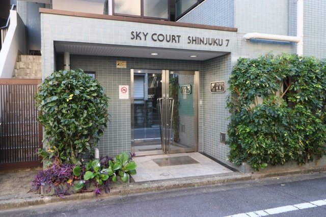 スカイコート新宿第７2階 エントランス