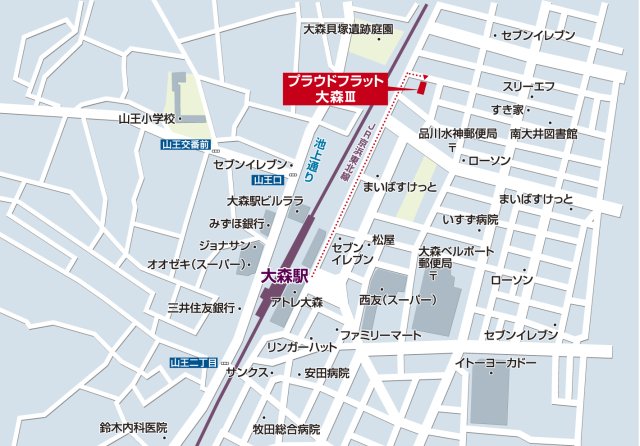 プラウドフラット大森Ⅲ304号室 null