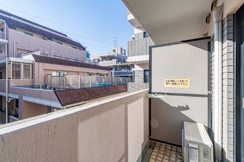 ベルトピア日吉Ⅱ3階 バルコニー
