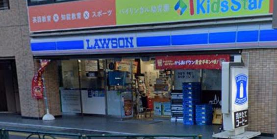 バーズコーブ 【コンビニエンスストア】ローソン 四谷左門町店まで133ｍ