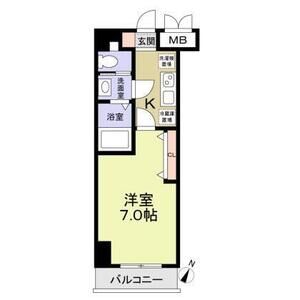 ヴューテラス戸田公園707号室 間取