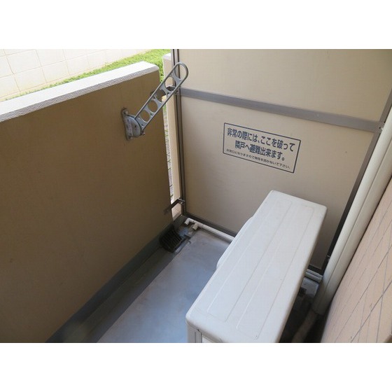 ノーザンハウス0104号室 バルコニー