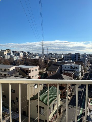 ノヴェルコート602号室 バルコニーからの眺望