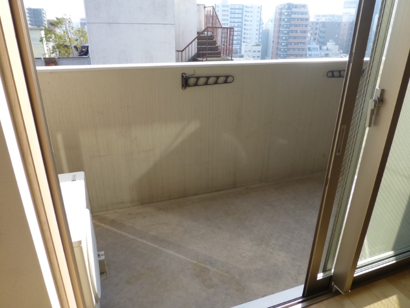 レジディア入谷9階 バルコニー