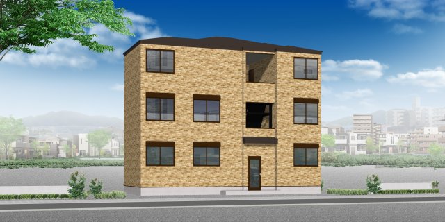 コスモリーヴ茅ヶ崎301号室 ※パース