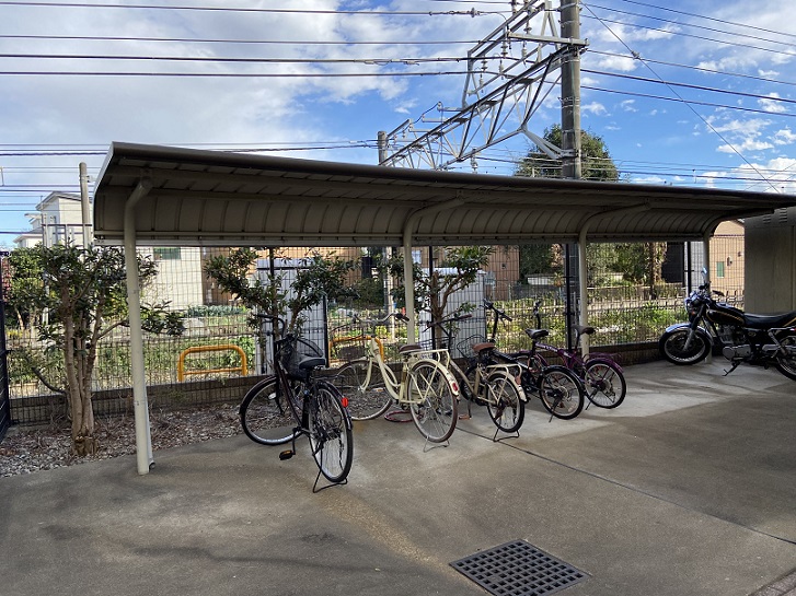 レオパレススカイ　タウン101号室 駐輪場