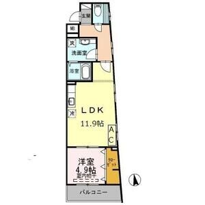 カーサ鈴302号室 間取
