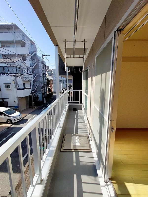 コーポ大野2階 バルコニー