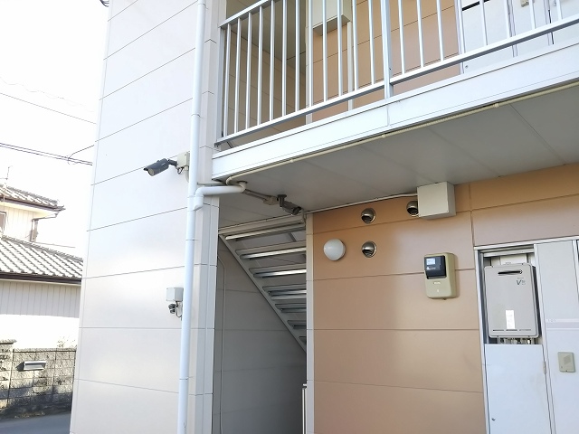 レオパレスサングリーン206号室 防犯カメラ