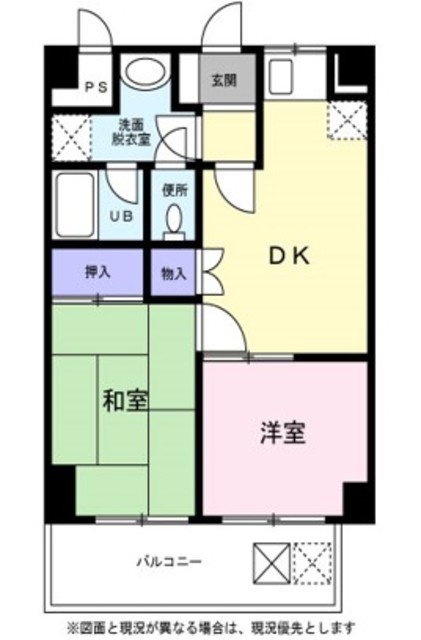 アクタアワーズレジデンス富士見台0206号室 間取