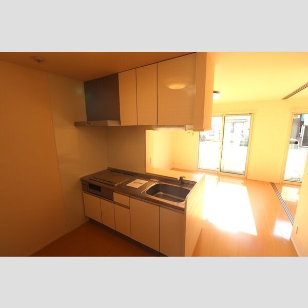 グレイスコート102号室 対面システムキッチン