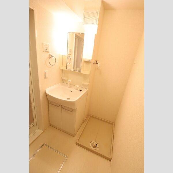 スカイパークYASHIO303号室 洗髪洗面化粧台★室内洗濯機置き場