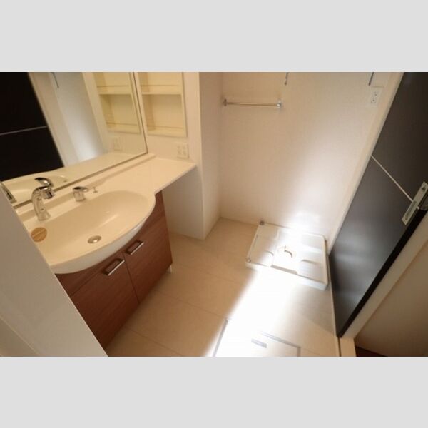 クオシス 洗面所　洗髪洗面化粧台あり