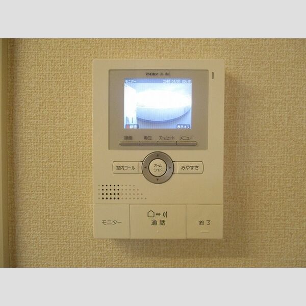 D-ROOM East203号室 モニター付きインターホン