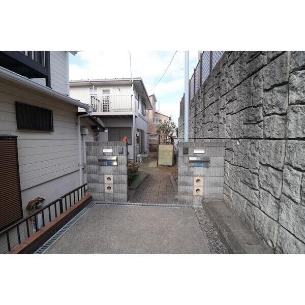 藤が岡テラスハウスB号室 エントランス