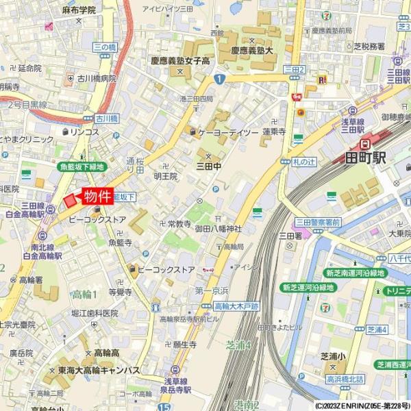 プレミストタワー白金高輪14階 null