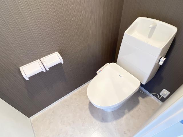 （仮称）柳島アパートＡ棟新築計画102号室 シャワー付トイレ（イメージ）