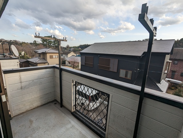 用田テラスＢ棟 バルコニー