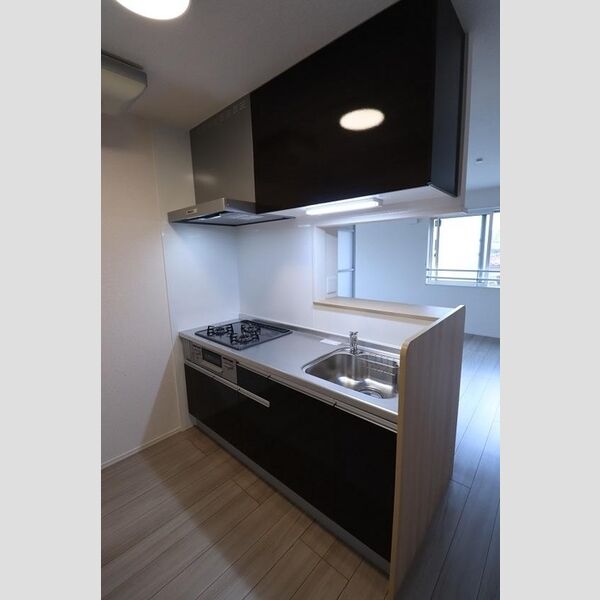 ウィンダムSK 三口ガスコンログリル付システムキッチン