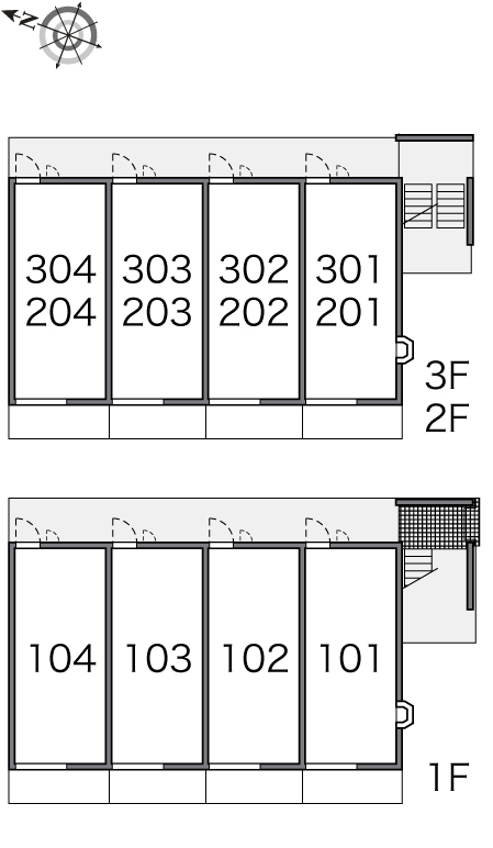 レオパレスカーサドマーニ301号室 部屋その他