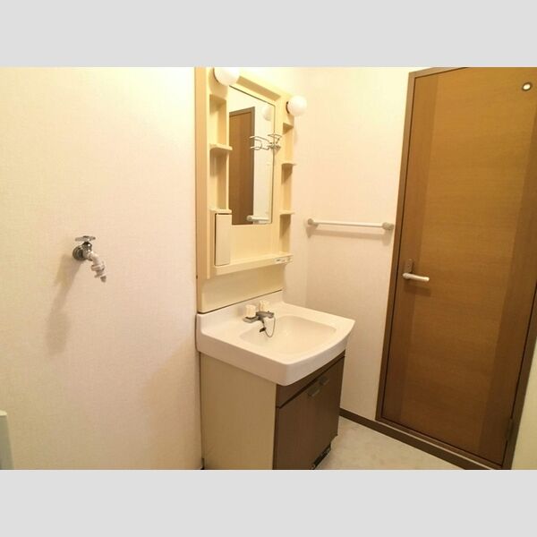 セジュール大島　ABA203号室 洗面台です。