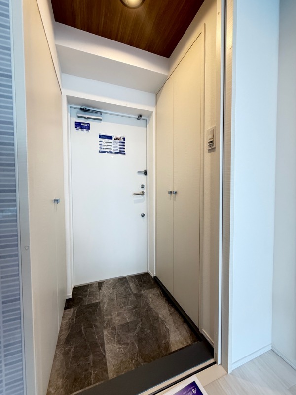 レジディア三越前15階 玄関