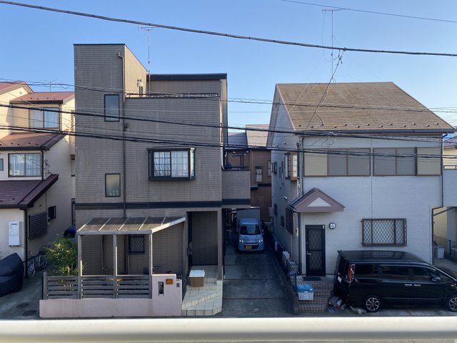 クイーンズヒルＥ棟E2号室 バルコニーから見た景色