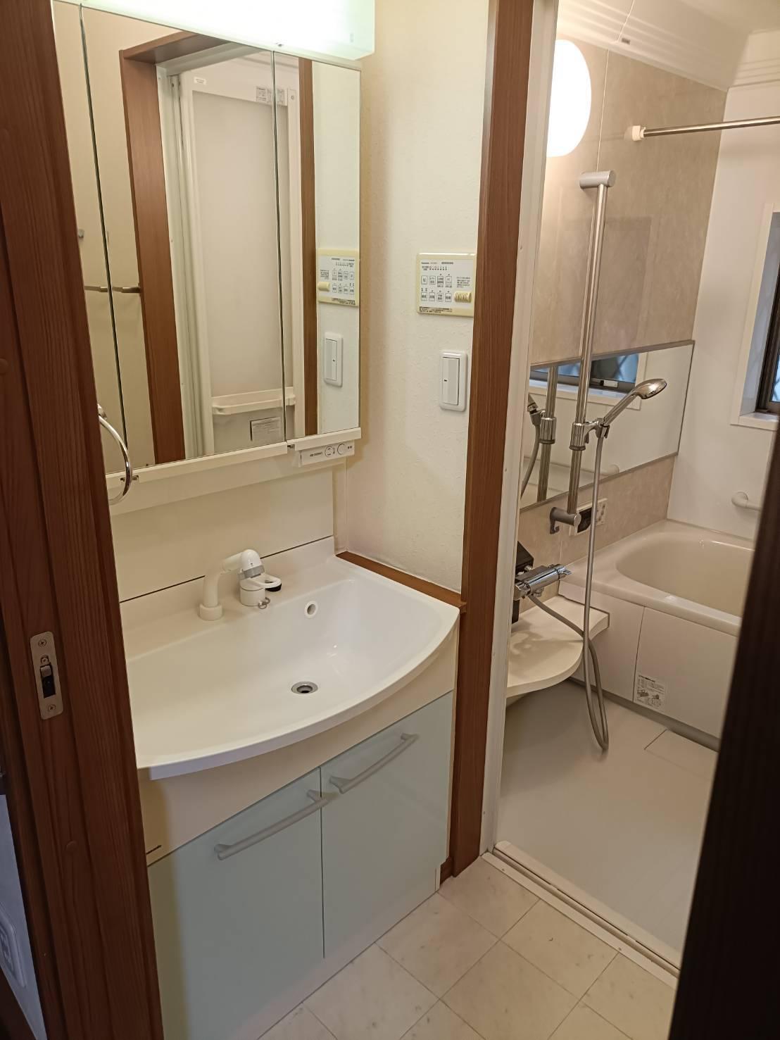 新宿区早稲田戸建 洗面