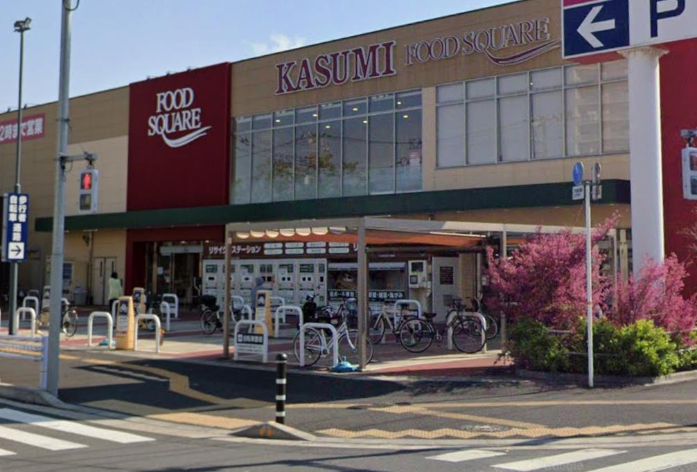 リーベスト西千葉214号室 【スーパー】カスミ フードスクエア千葉みなと店まで140ｍ