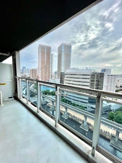 レジディア芝浦15階 バルコニー