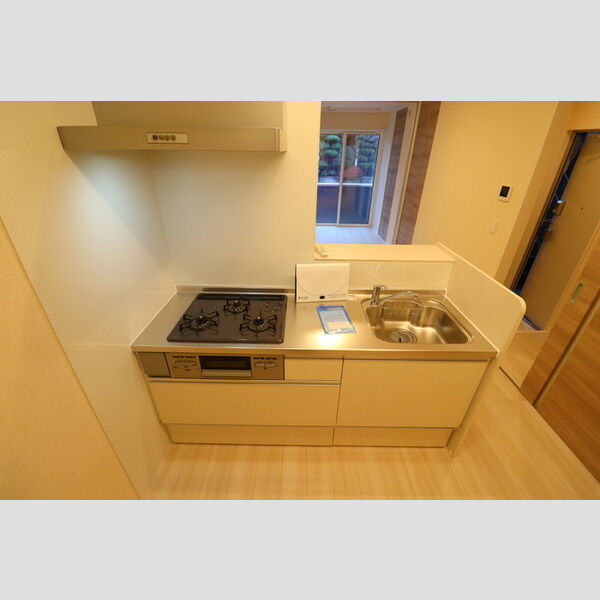 サンセール103号室 グリル付き三口ガスコンロ