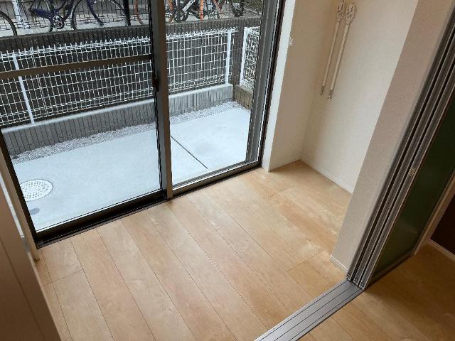 多摩区菅野戸呂　新築工事102号室 インナーテラス（イメージ）