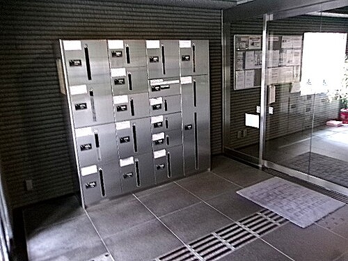 ライオンズプラザ本蓮沼7階 宅配ＢＯＸ　※前回募集時2023年6月撮影