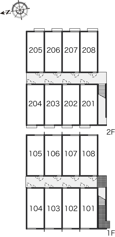 レオパレスサクラⅡ206号室 部屋その他