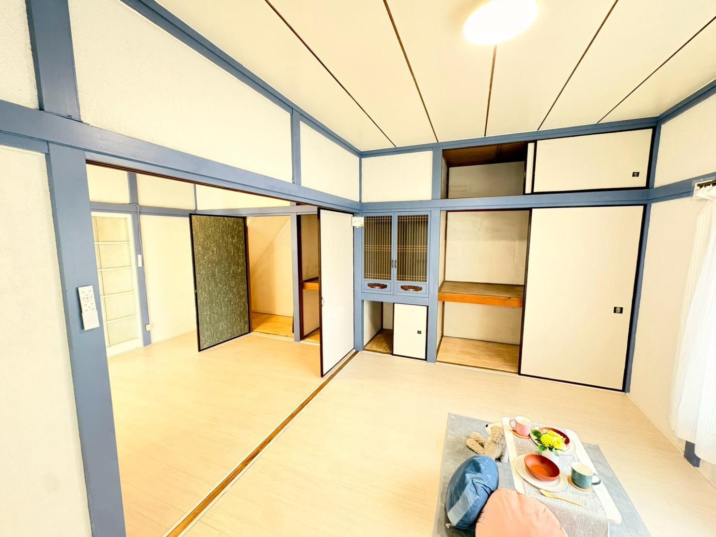 木洩れ日とそよ風のなごみの家 広々収納！お部屋が広く使えます！