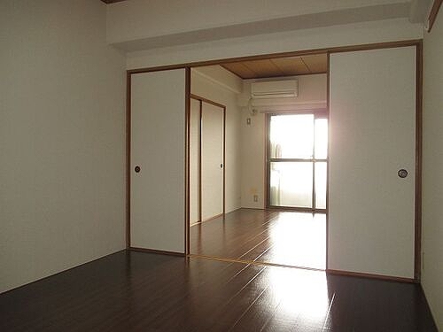 シティコートフドウ中山5階 洋室間仕切り開放時※前回募集時2018.12撮影