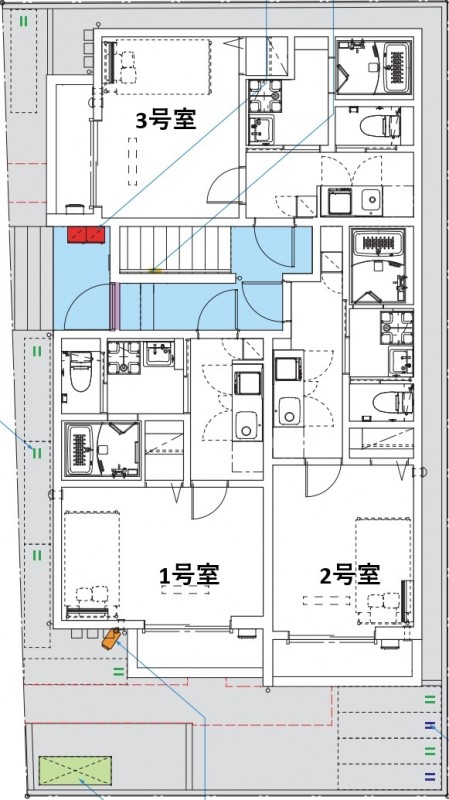 リベルテ柳瀬川1階 部屋その他