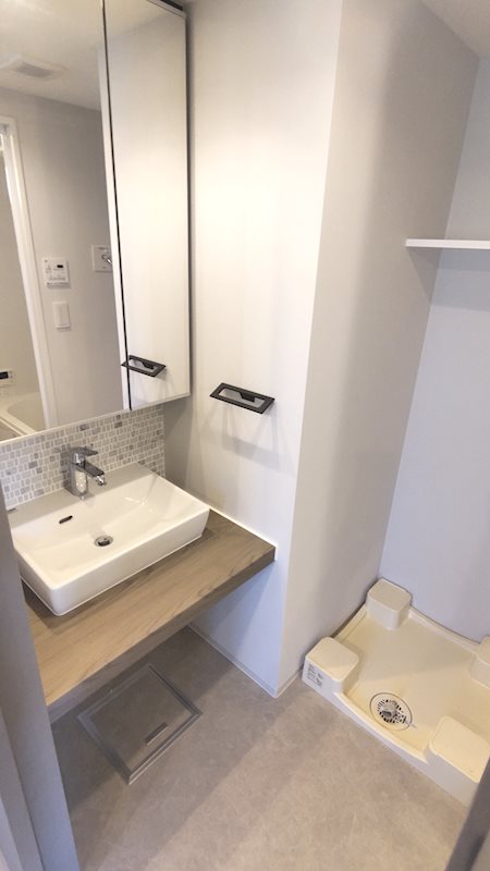 クレヴィアリグゼ西巣鴨3階 洗面