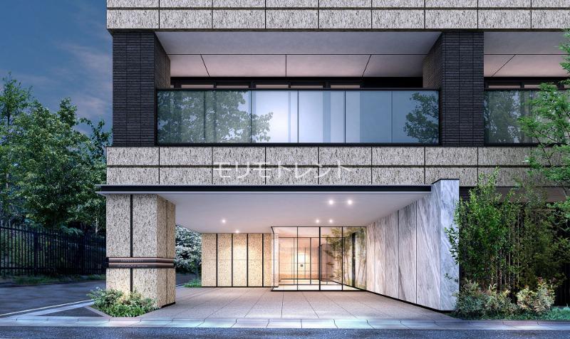 ディアナコート自由が丘テラス エントランス完成予想CG