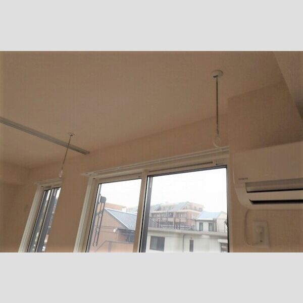 ロータスヒル203号室 室内物干し