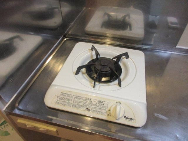 プレール月島リバージュ 1口ガスコンロ