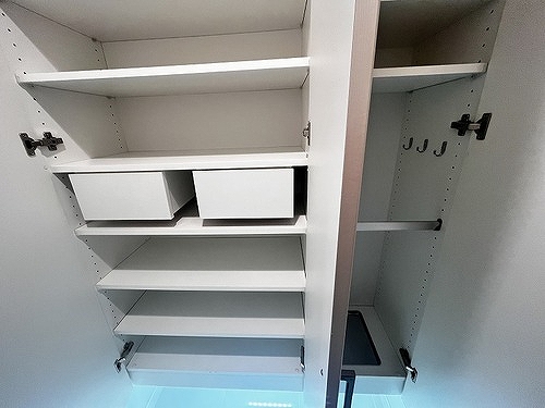 グランドメゾン王子7階 室内洗濯機置き場（購入時広告掲載写真）