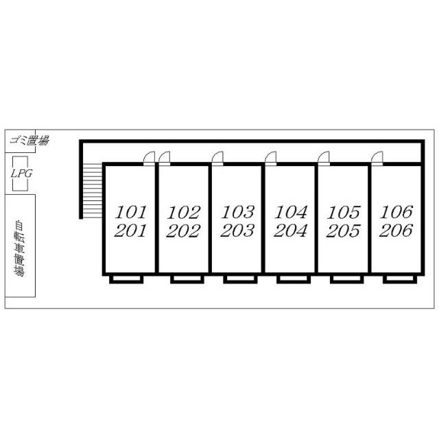 アンプルール ブワ スーブニール105号室 部屋その他