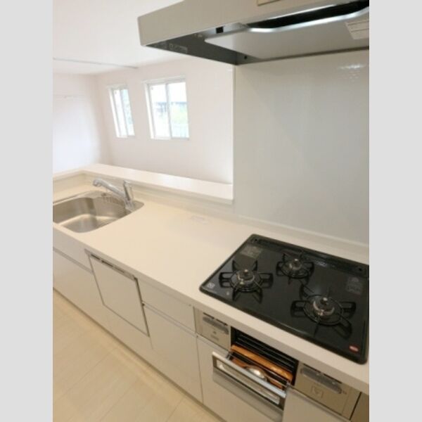 グランドソレイユⅥ ガスコンロ3口グリル付