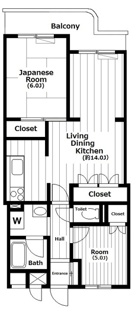 砧サンハイム3階 間取