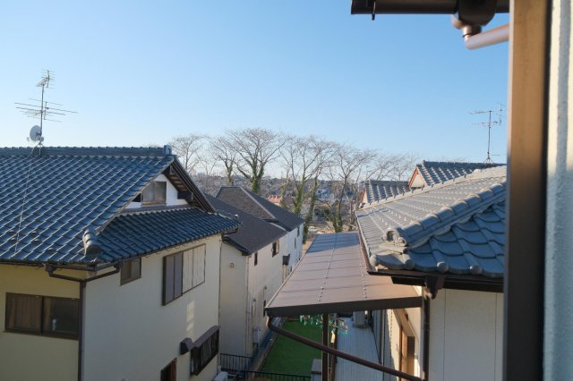 北欧andフレンチのデザイナーズリノベ戸建 高台のため見晴らしの良い眺望。