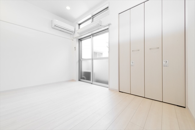 ルミエール1階 バルコニー完備　エアコン