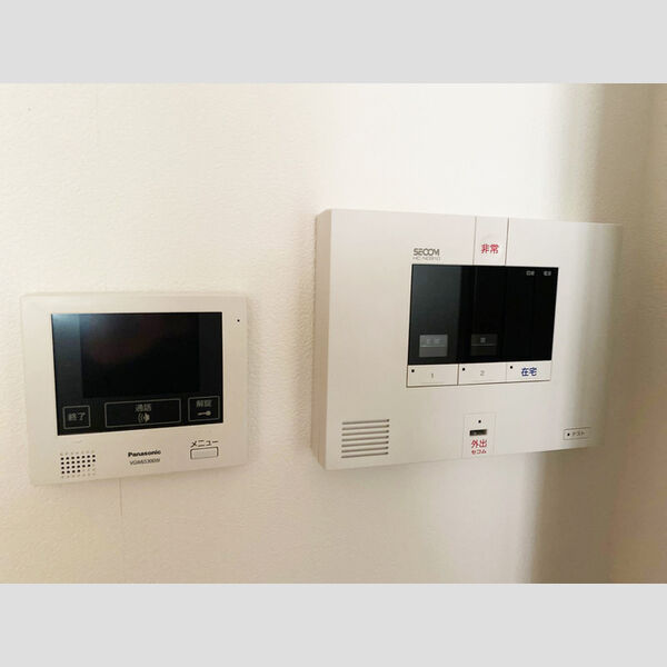 メゾン二長町 ホームセキュリティ操作盤　　TVモニター付きインターホン