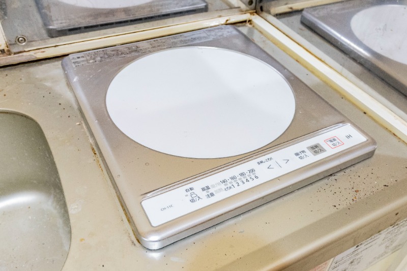 ガーデン三ケ島2階 新品IHコンロ