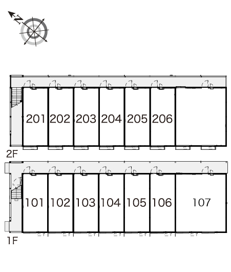 レオパレスセレーノ206号室 部屋その他